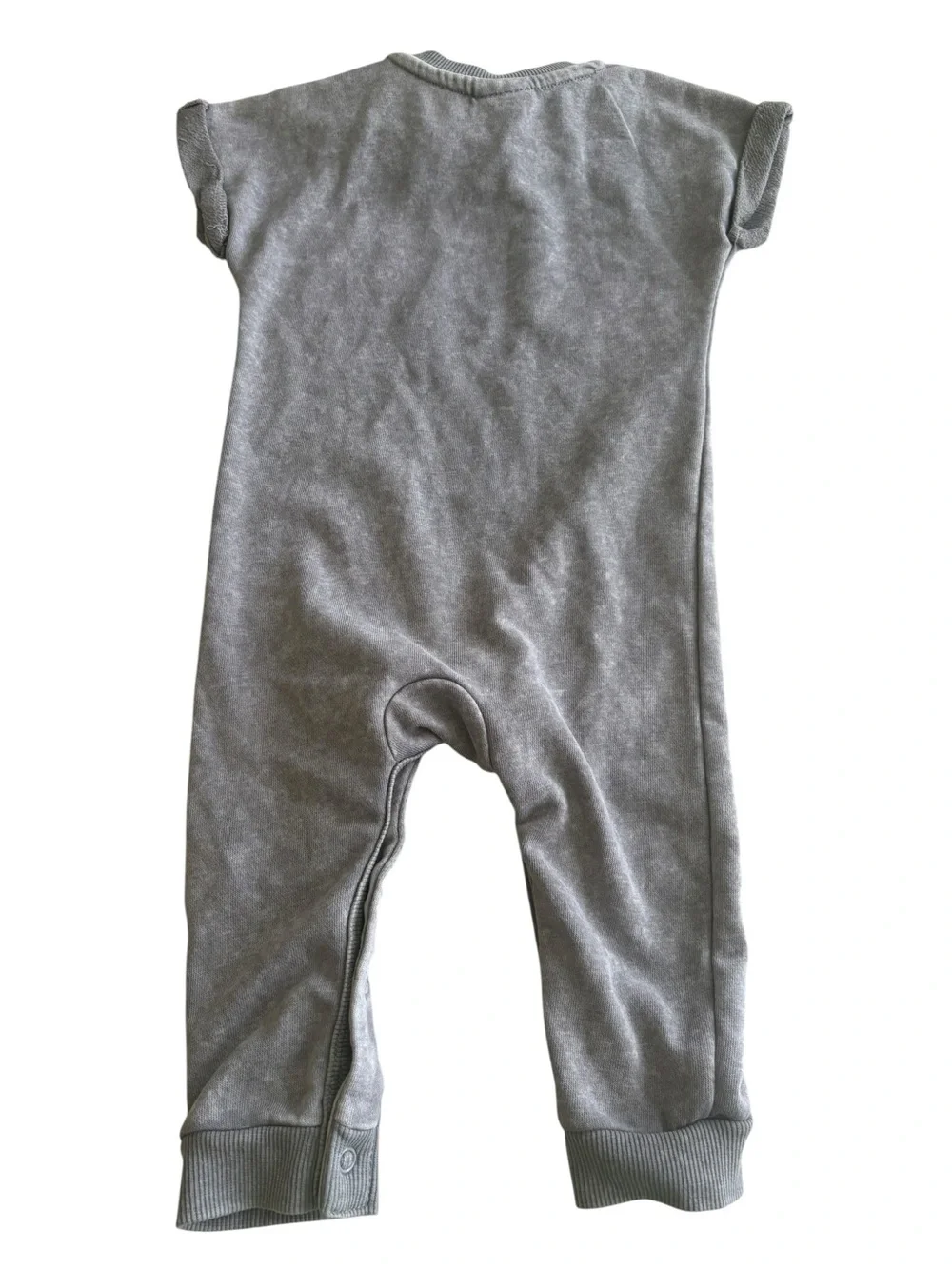 Disney Baby Jack Skellington My Little Nightmare Romper 12M Halloween Gray